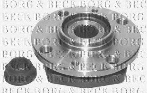 BORG & BECK BWK277 Комплект підшипника маточини колеса