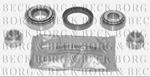 BORG & BECK BWK283 Комплект підшипника маточини колеса