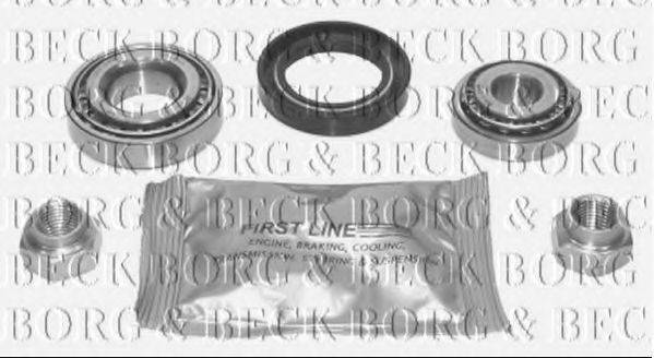 BORG & BECK BWK284 Комплект підшипника маточини колеса