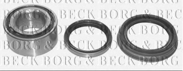 BORG & BECK BWK336 Комплект підшипника маточини колеса