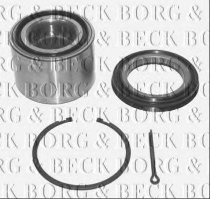 BORG & BECK BWK348 Комплект підшипника маточини колеса