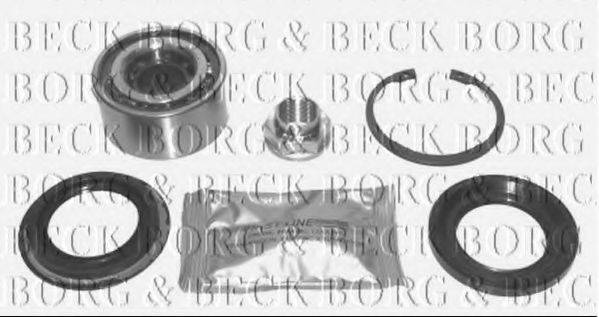 BORG & BECK BWK358 Комплект підшипника маточини колеса