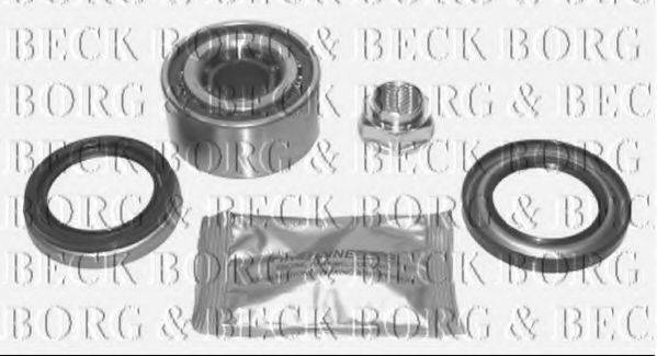 BORG & BECK BWK359 Комплект підшипника маточини колеса