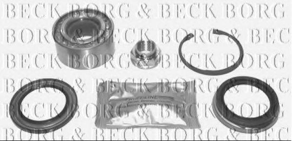 BORG & BECK BWK362 Комплект підшипника маточини колеса