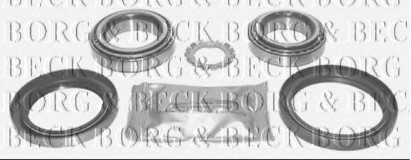 BORG & BECK BWK366 Комплект підшипника маточини колеса