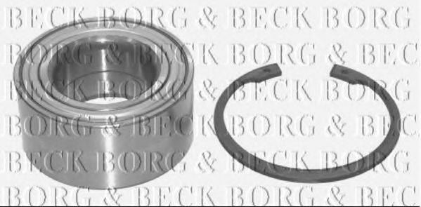 BORG & BECK BWK376 Комплект підшипника маточини колеса