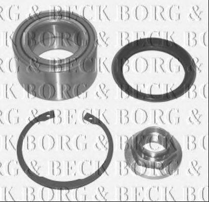 BORG & BECK BWK394 Комплект підшипника маточини колеса