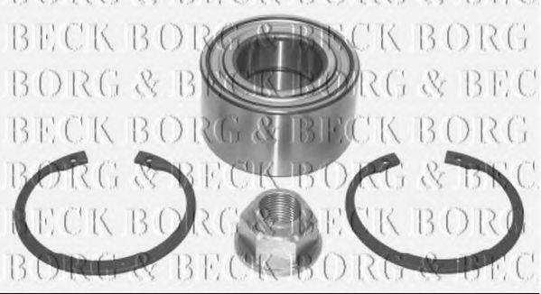 BORG & BECK BWK423 Комплект підшипника маточини колеса