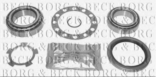 BORG & BECK BWK436 Комплект підшипника маточини колеса