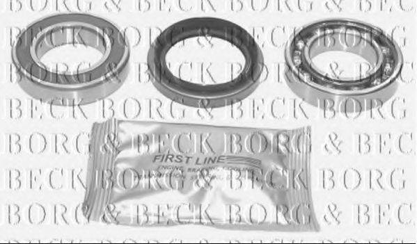 BORG & BECK BWK446 Комплект підшипника маточини колеса