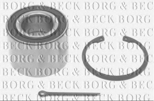 BORG & BECK BWK451 Комплект підшипника маточини колеса
