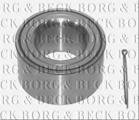 BORG & BECK BWK498 Комплект підшипника маточини колеса