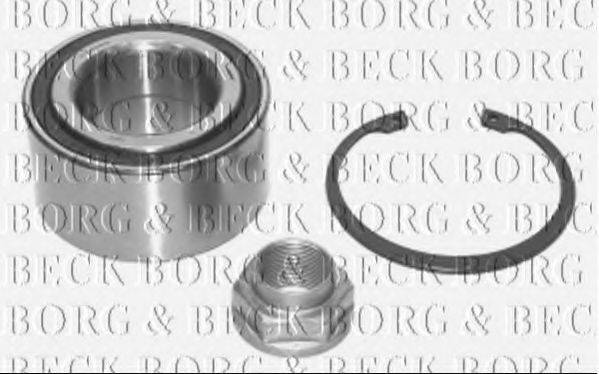 BORG & BECK BWK533 Комплект підшипника маточини колеса