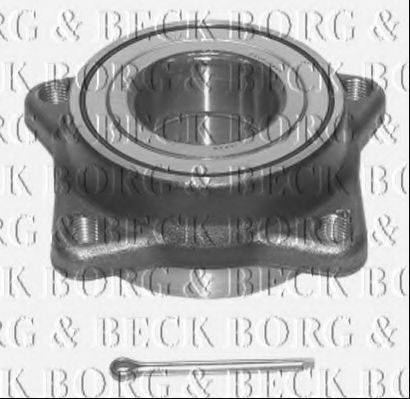 BORG & BECK BWK580 Комплект підшипника маточини колеса