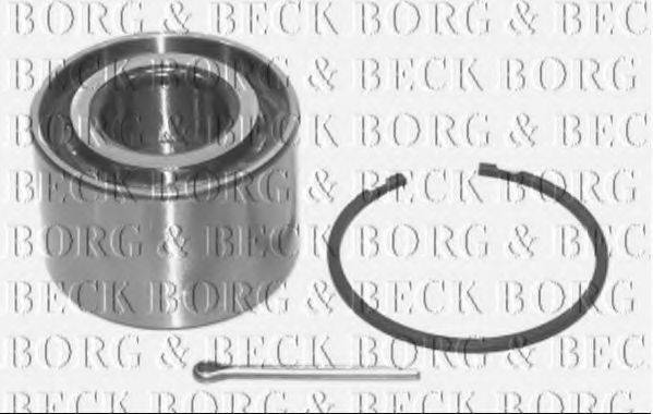 BORG & BECK BWK588 Комплект підшипника маточини колеса