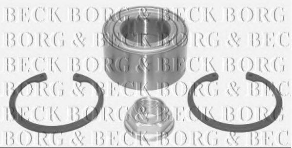 BORG & BECK BWK656 Комплект підшипника маточини колеса