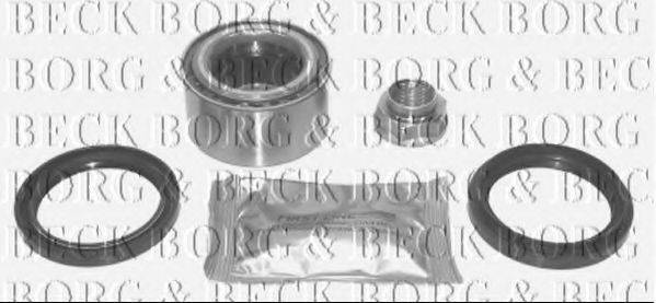 BORG & BECK BWK662 Комплект підшипника маточини колеса