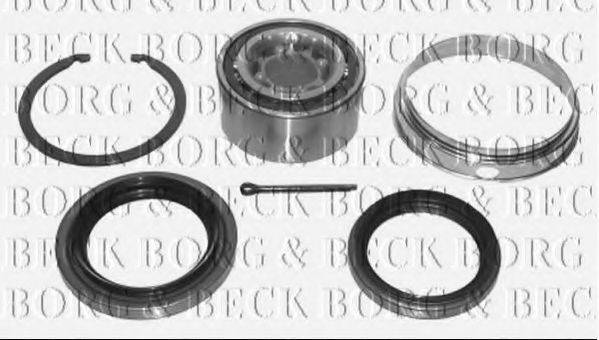 BORG & BECK BWK678 Комплект підшипника маточини колеса