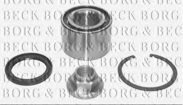 BORG & BECK BWK685 Комплект підшипника маточини колеса