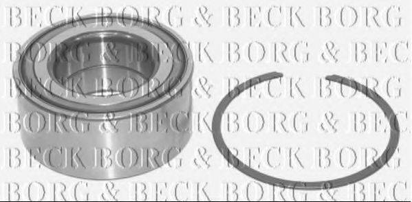 BORG & BECK BWK751 Комплект підшипника маточини колеса