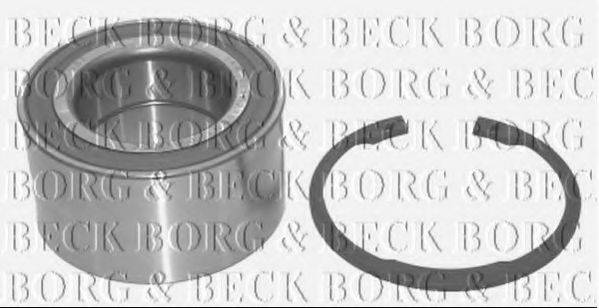 BORG & BECK BWK780 Комплект підшипника маточини колеса