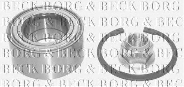 BORG & BECK BWK783 Комплект підшипника маточини колеса