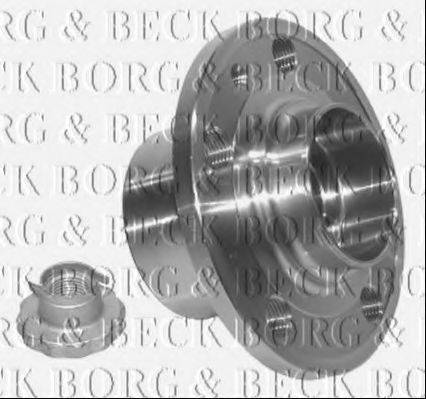 BORG & BECK BWK809 Комплект підшипника маточини колеса