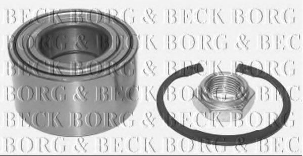 BORG & BECK BWK811 Комплект підшипника маточини колеса