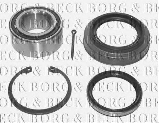 BORG & BECK BWK828 Комплект підшипника маточини колеса