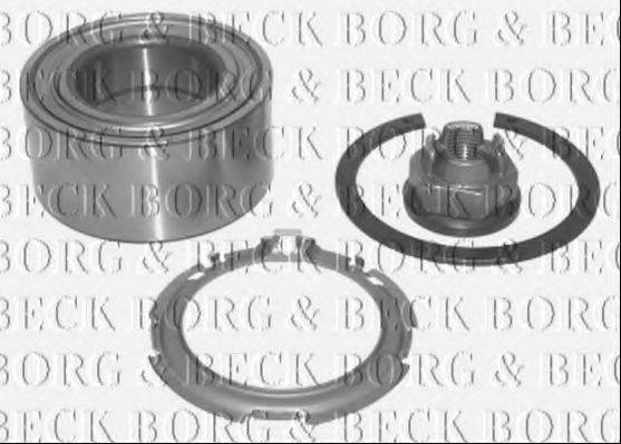 BORG & BECK BWK881 Комплект підшипника маточини колеса