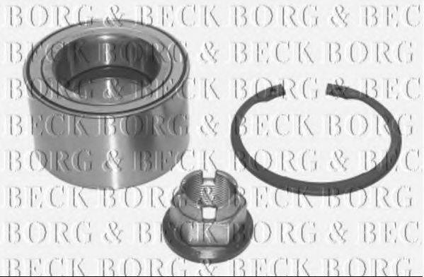 BORG & BECK BWK886 Комплект підшипника маточини колеса
