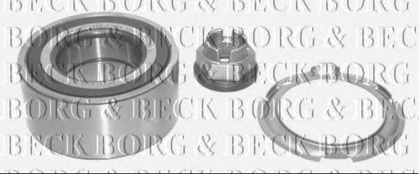 BORG & BECK BWK961 Комплект підшипника маточини колеса