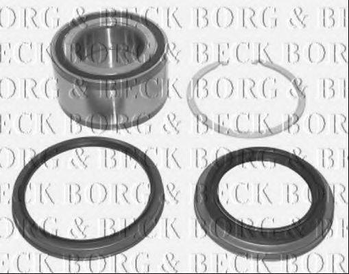 BORG & BECK BWK962 Комплект підшипника маточини колеса