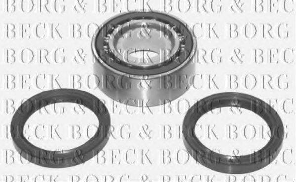 BORG & BECK BWK177 Комплект підшипника маточини колеса