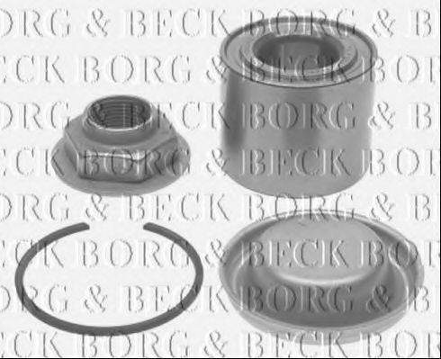BORG & BECK BWK1107 Комплект підшипника маточини колеса