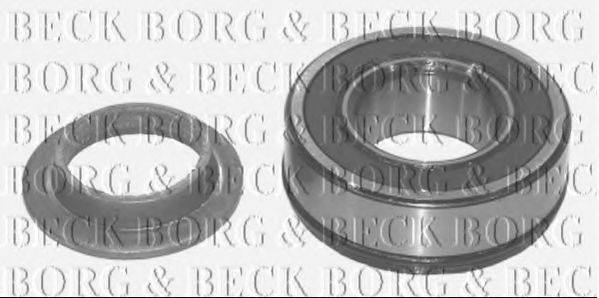 BORG & BECK BWK025 Комплект підшипника маточини колеса