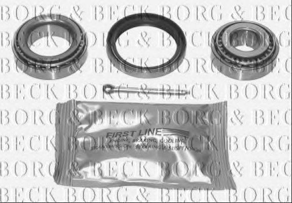 BORG & BECK BWK077 Комплект підшипника маточини колеса