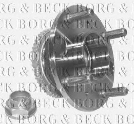 BORG & BECK BWK1023 Комплект підшипника маточини колеса