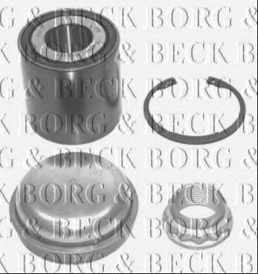 BORG & BECK BWK1057 Комплект підшипника маточини колеса