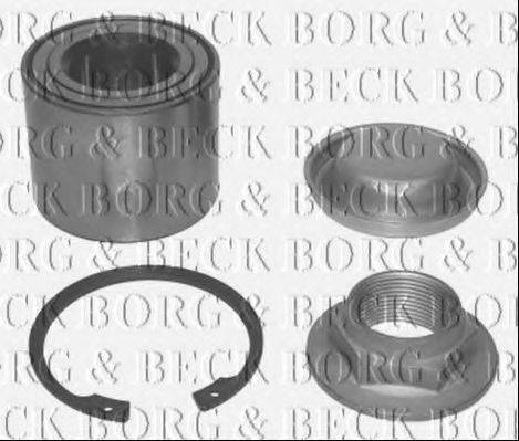 BORG & BECK BWK1072 Комплект підшипника маточини колеса
