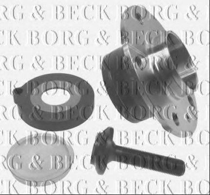 BORG & BECK BWK1110 Комплект підшипника маточини колеса