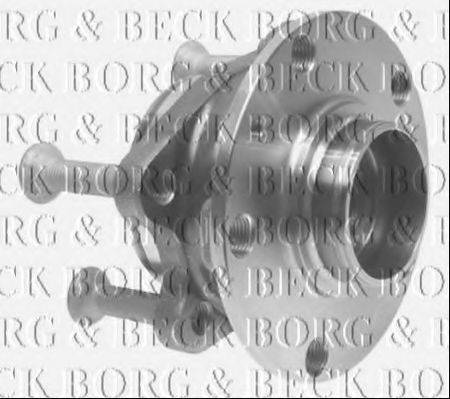 BORG & BECK BWK1118 Комплект підшипника маточини колеса