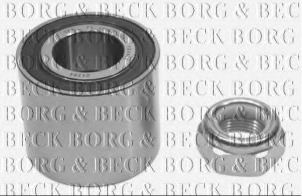 BORG & BECK BWK112 Комплект підшипника маточини колеса