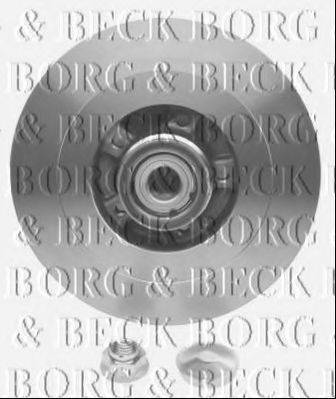 BORG & BECK BWK1136 Комплект підшипника маточини колеса