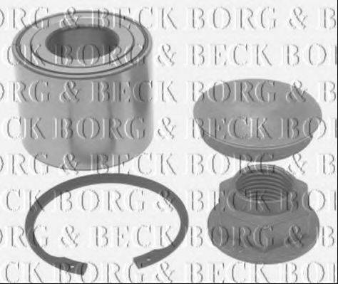 BORG & BECK BWK1140 Комплект підшипника маточини колеса