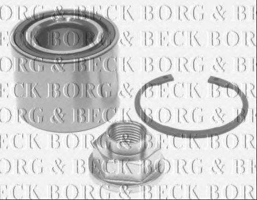 BORG & BECK BWK1143 Комплект підшипника маточини колеса