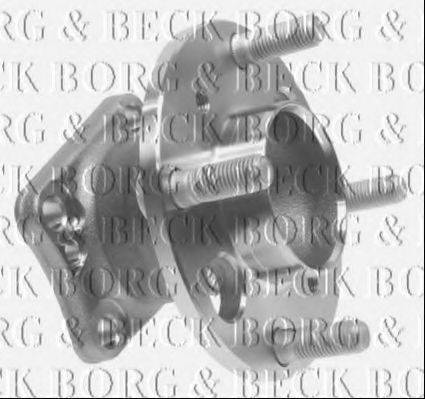 BORG & BECK BWK1150 Комплект підшипника маточини колеса