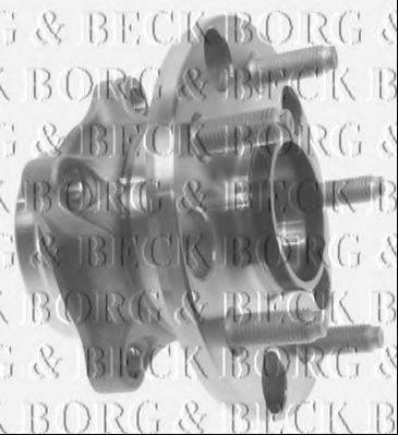 BORG & BECK BWK1207 Комплект підшипника маточини колеса