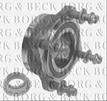 BORG & BECK BWK1211 Комплект підшипника маточини колеса