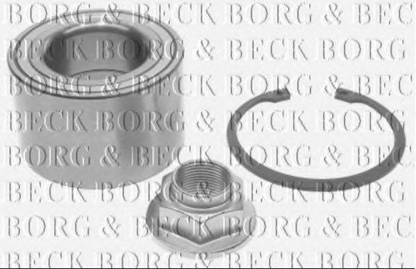 BORG & BECK BWK1224 Комплект підшипника маточини колеса